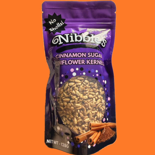 Cinnamon Sugar Sunflower Kernels