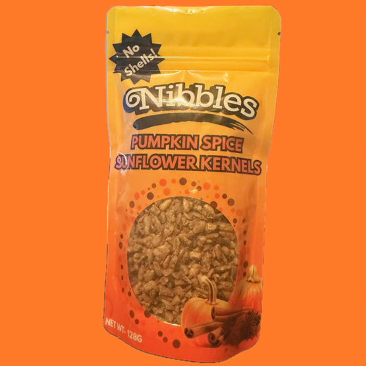 Pumpkin Spice Sunflower Kernels.